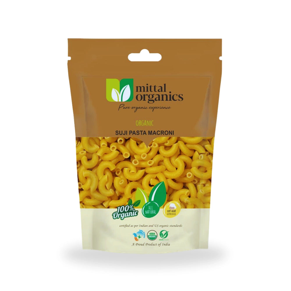 Organic Suji Pasta (Macroni) (सूजी पास्ता मैक्रोनी)