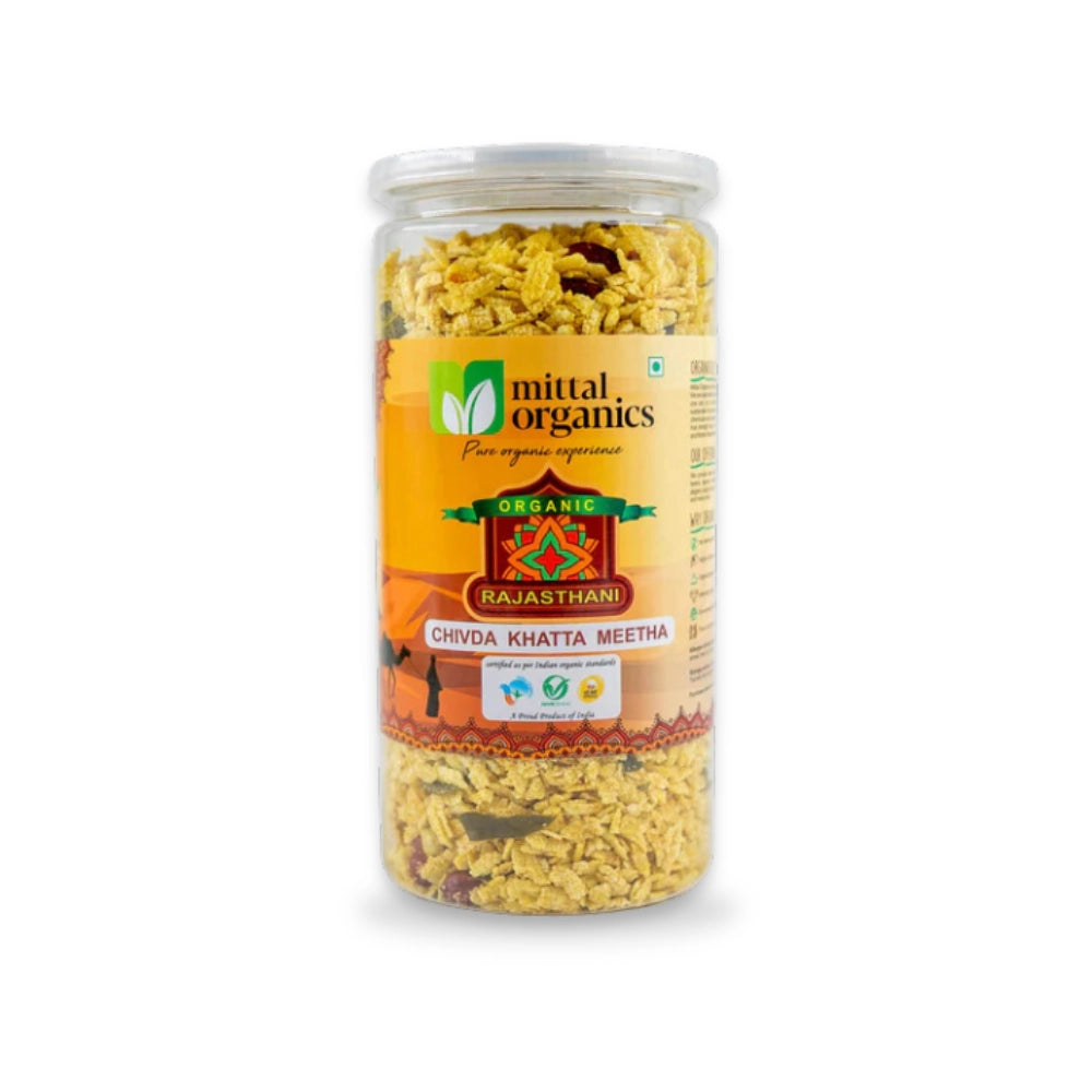 Organic Chivda Khatta Meetha (चिवड़ा खट्टा मीठा)