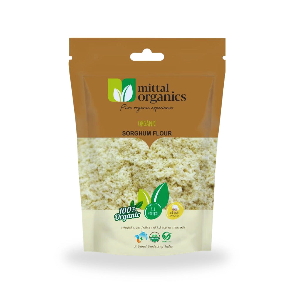 Organic Sorghum Flour (Jowar) (ज्वार आटा) 900GM
