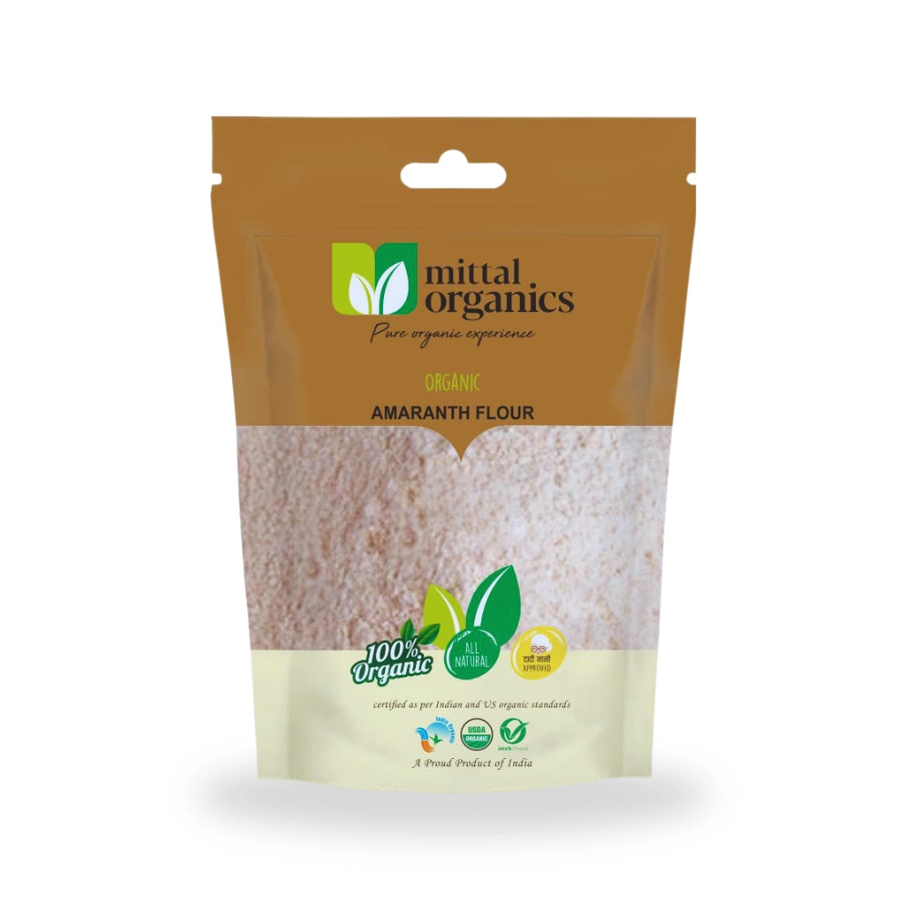 Organic Amaranth (Rajgira) Flour (राजगिरा आटा)