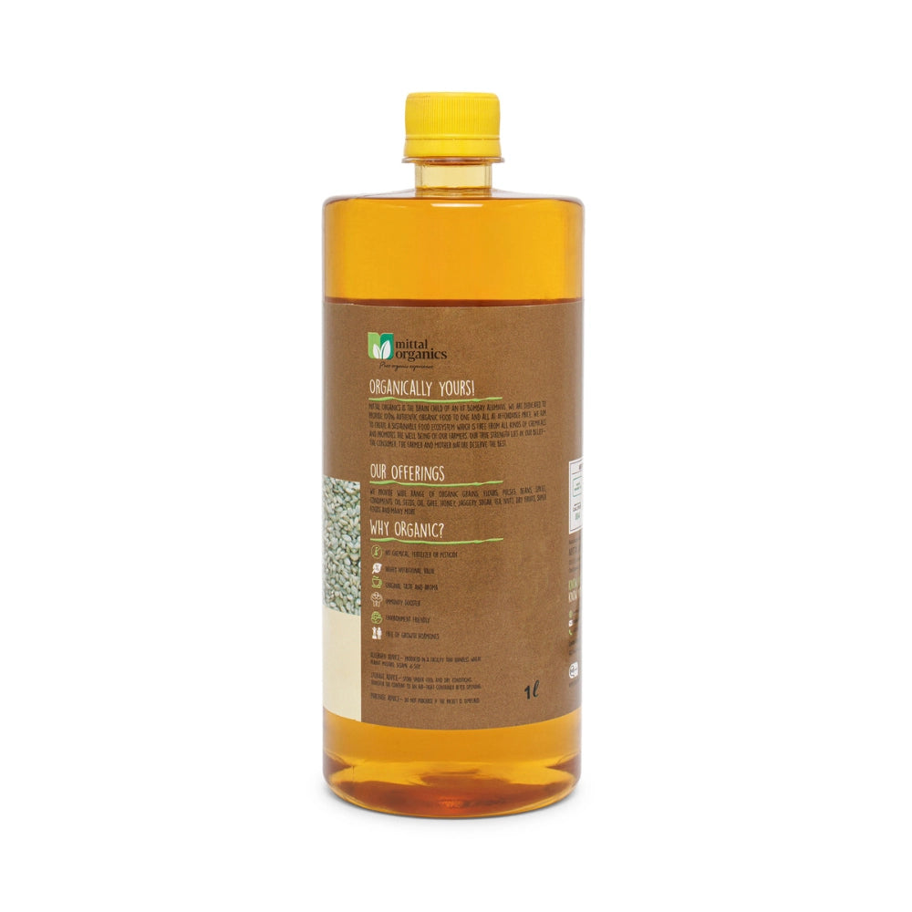 Organic White Sesame Oil (Til) (सफेद तिल तेल)