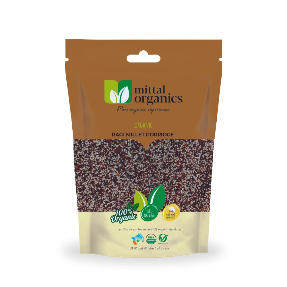 Ragi Millet Porridge (रागी दलिया)
