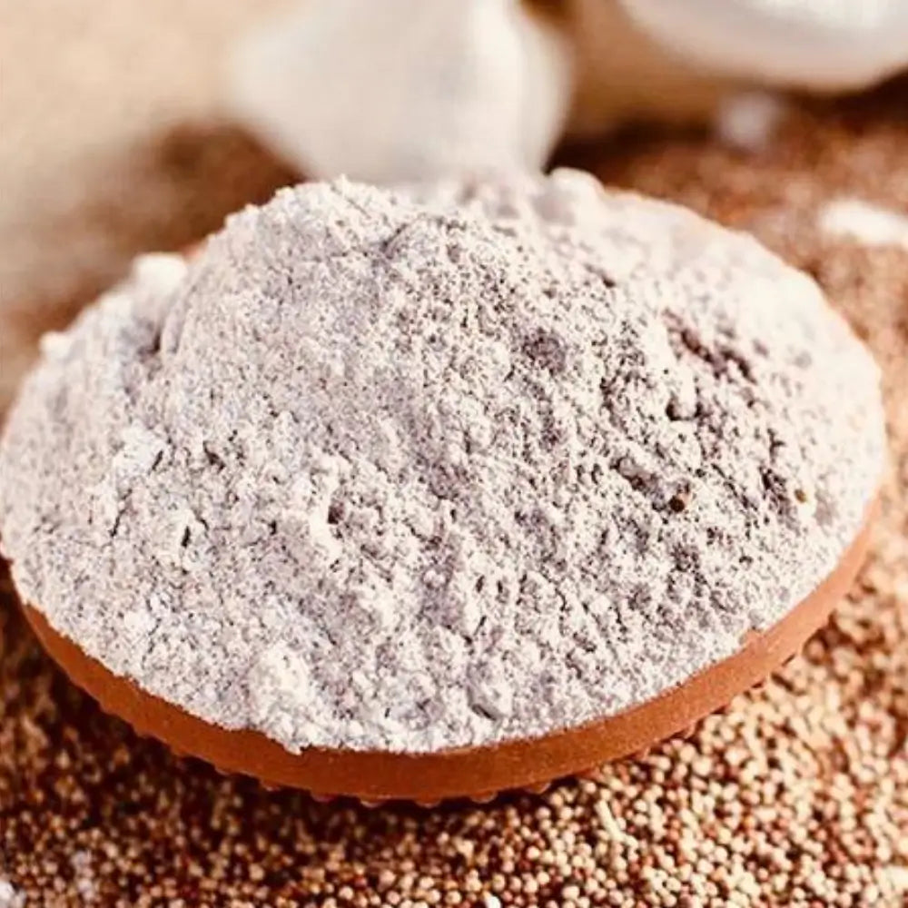 Organic Ragi Flour (रागी आटा) (900gm) (Pack of 2)