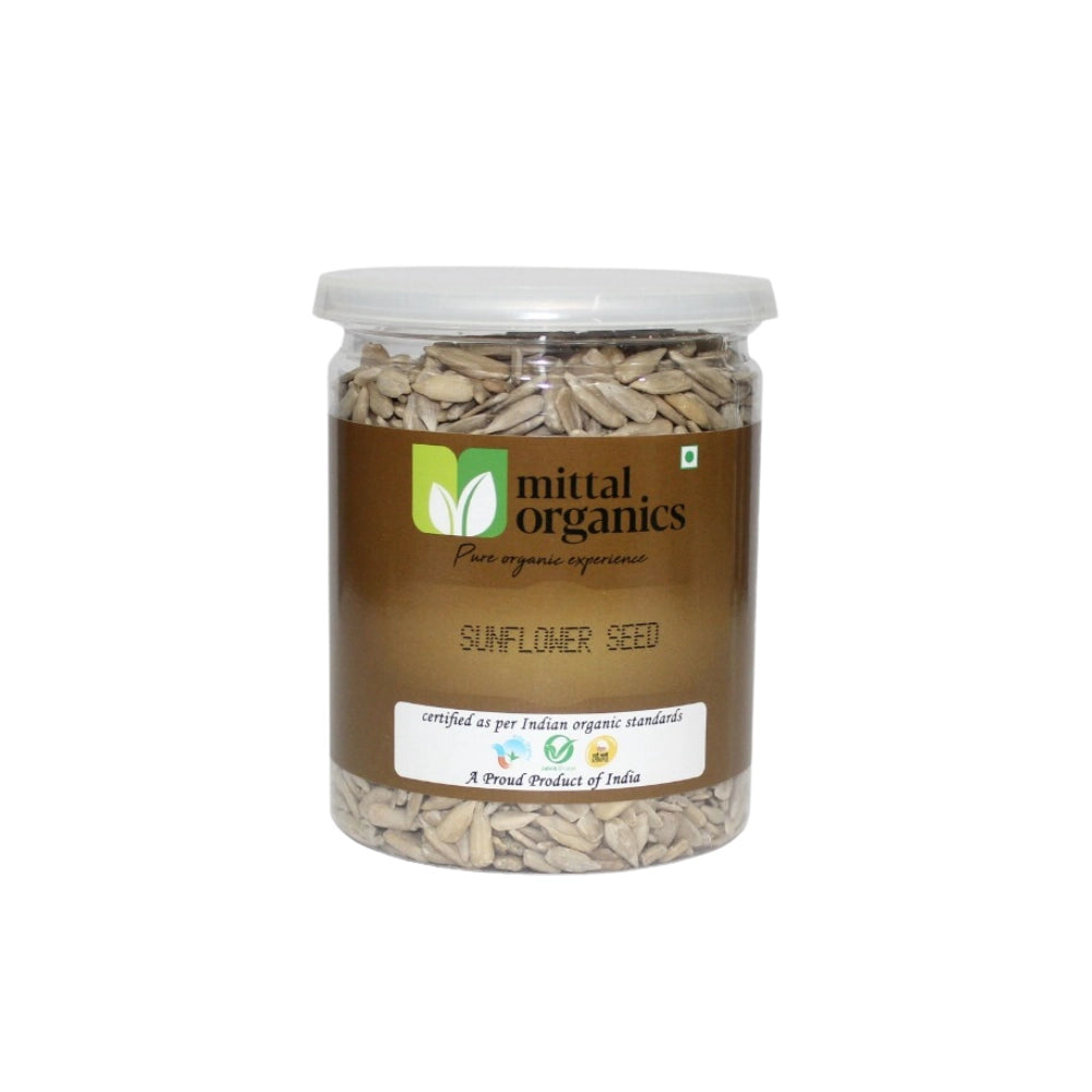 Organic Sunflower Seed (Sooraj Mukhee) (सूरजमुखी बीज)