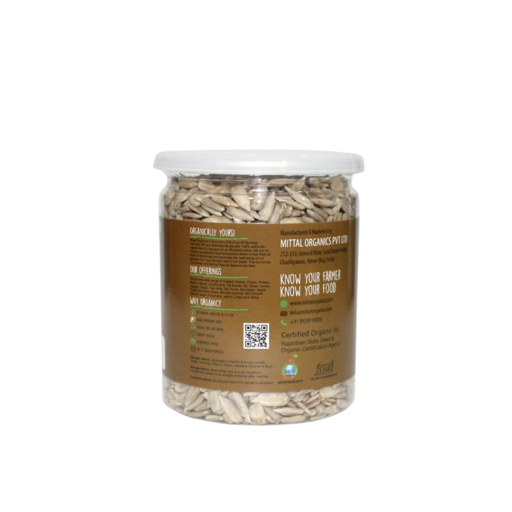 Organic Sunflower Seed (Sooraj Mukhee) (सूरजमुखी बीज)