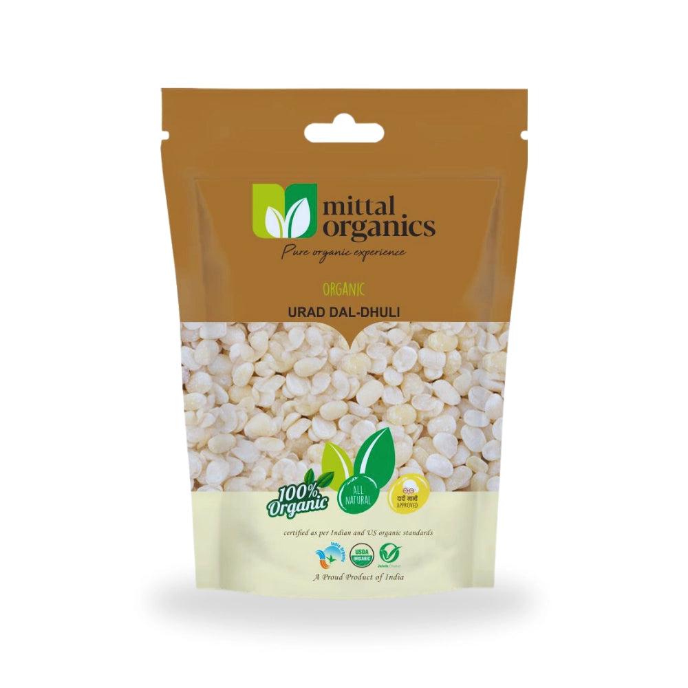 Organic Urad Dal Dhuli (उड़द दाल धुली)