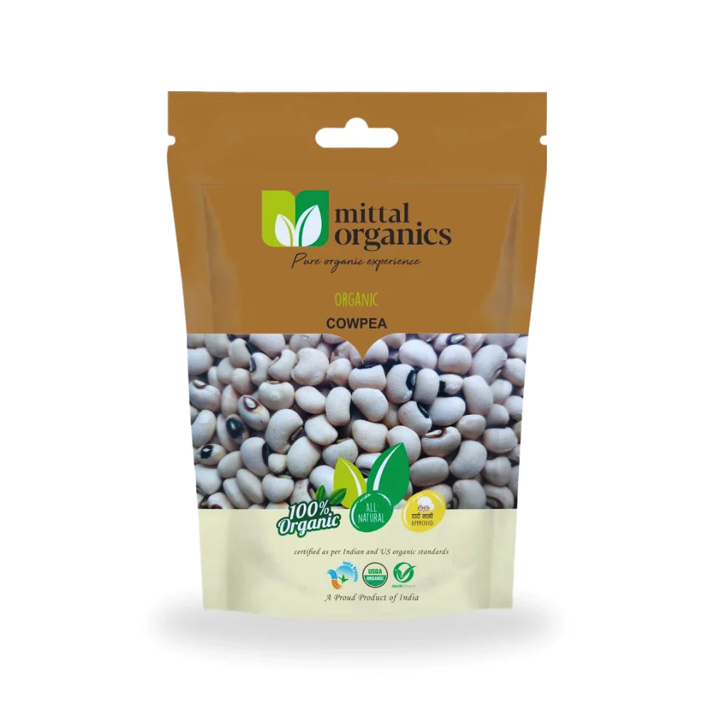 Organic Cowpea (Lobiya) (चवला (लोबिया)) (850gm) (Pack of 2)