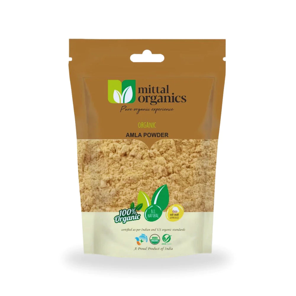 Organic Amla Powder (आंवला पाउडर) (300gm) (Pack of 2)