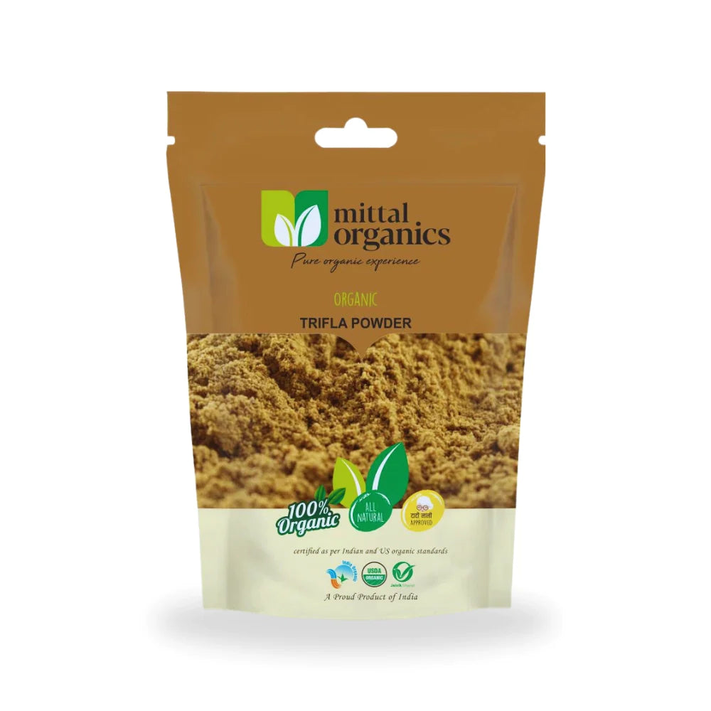 Organic Triphala Powder (त्रिफला पाउडर) (250gm) (Pack of 2)