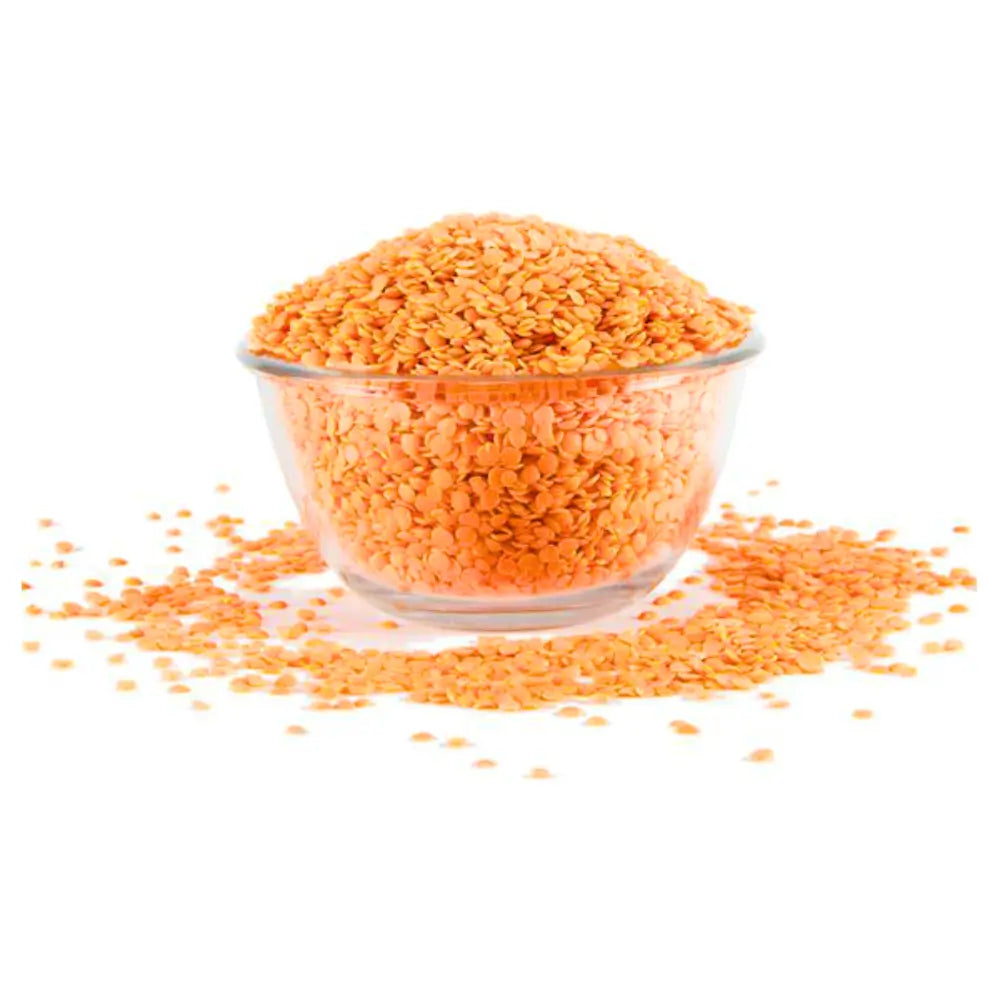 Organic Masoor Dal Dhuli (मसूर दाल धुली) (850gm) (Pack of 2)