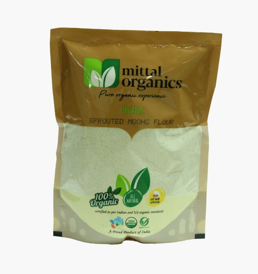 Sprouted Moong Flour 0.5KG (Pack of 2)