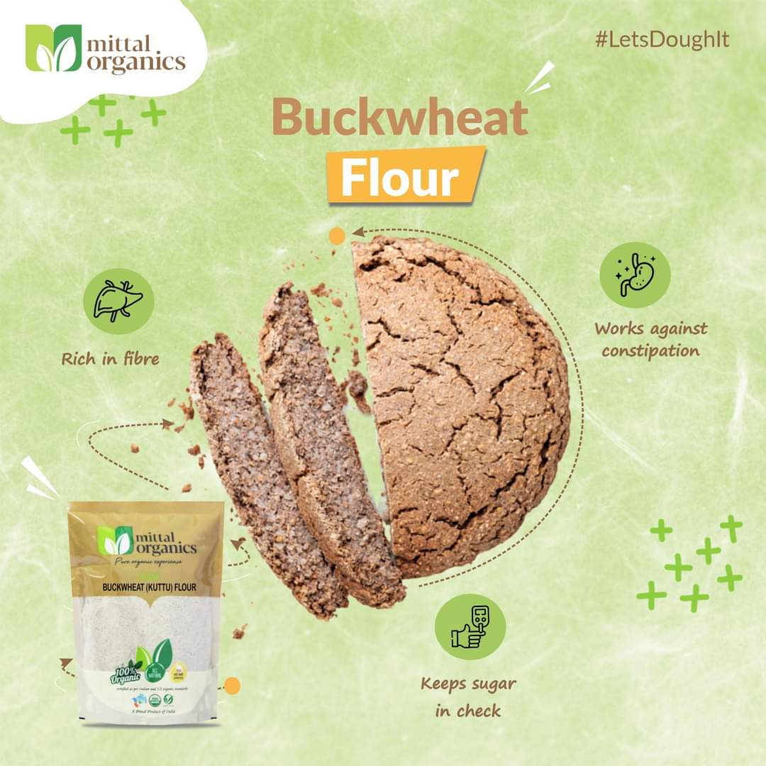 Organic Buckwheat (Kuttu) Flour (कुट्टू आटा)