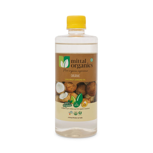 Organic Coconut Virgin Oil (Naariyal) (नारियल तेल (वर्जिन))