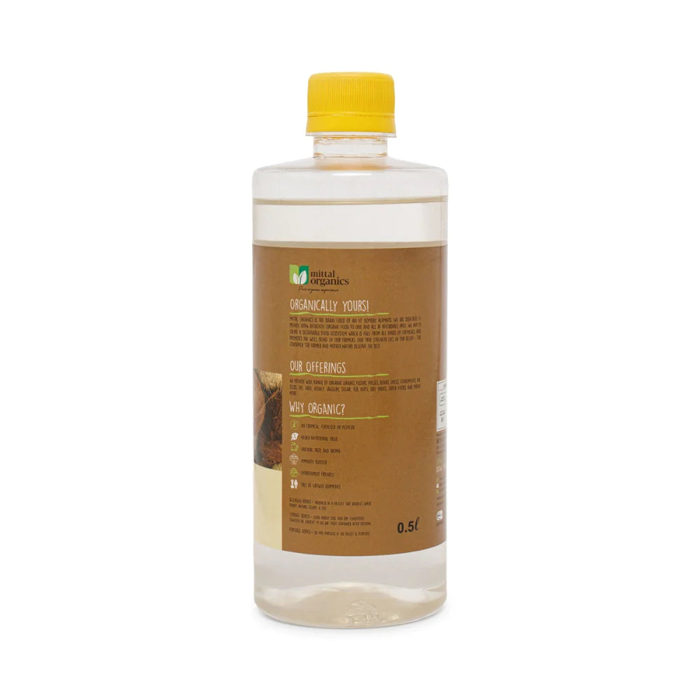 Organic Coconut Virgin Oil (Naariyal) (नारियल तेल (वर्जिन)) (1L) (Pack of 2)