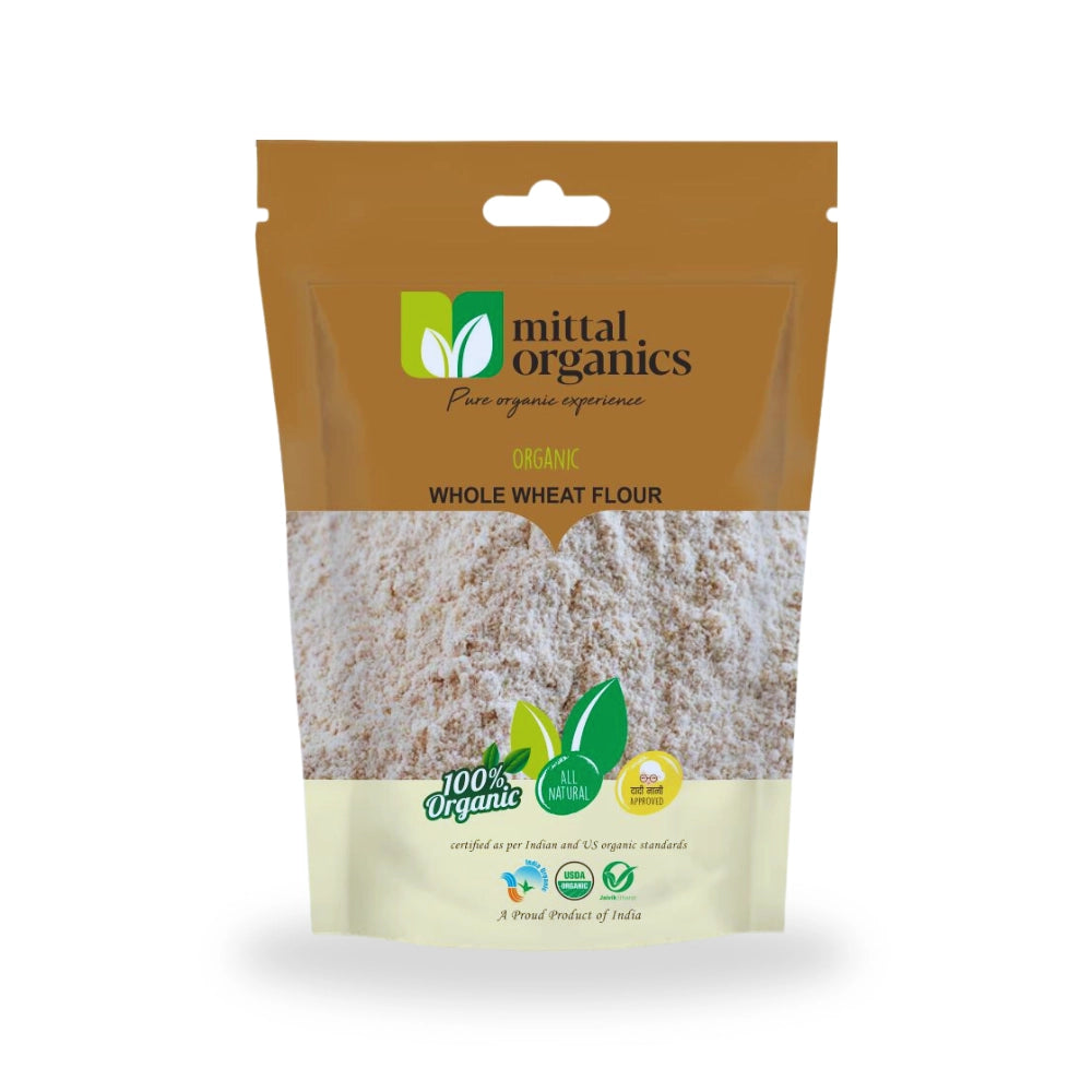 Organic Whole Wheat Premium Flour (Gehun) (गेहूं आटा)