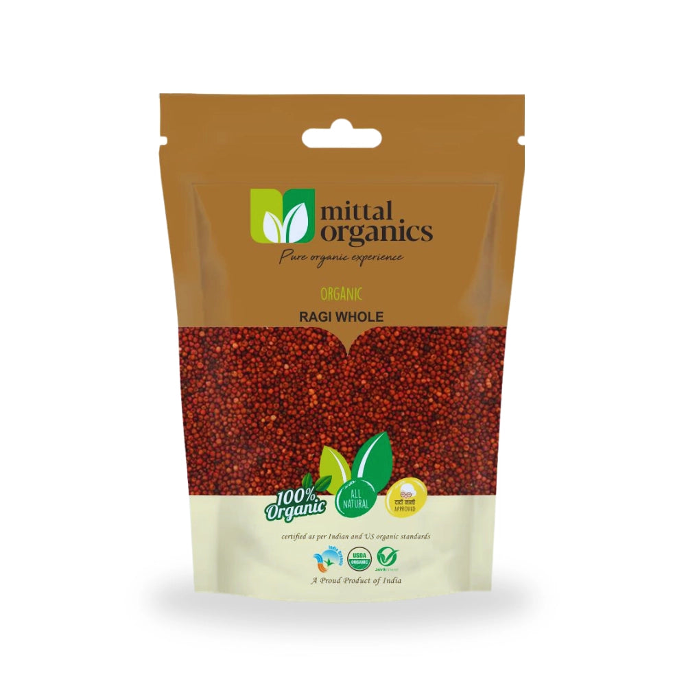 Organic Ragi Organic Ragi Whole (रागी) – Mittal Organics