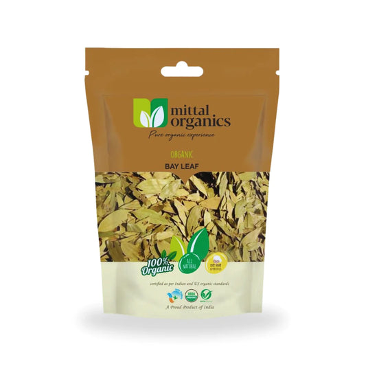 Organic Bay Leaf (Tej Patta) (तेज़ पत्ता) (100gm) (Pack of 2)