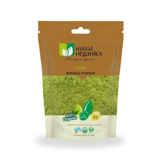 Organic Moringa Powder (मोरिंगा पाउडर) (150gm) (Pack of 2)