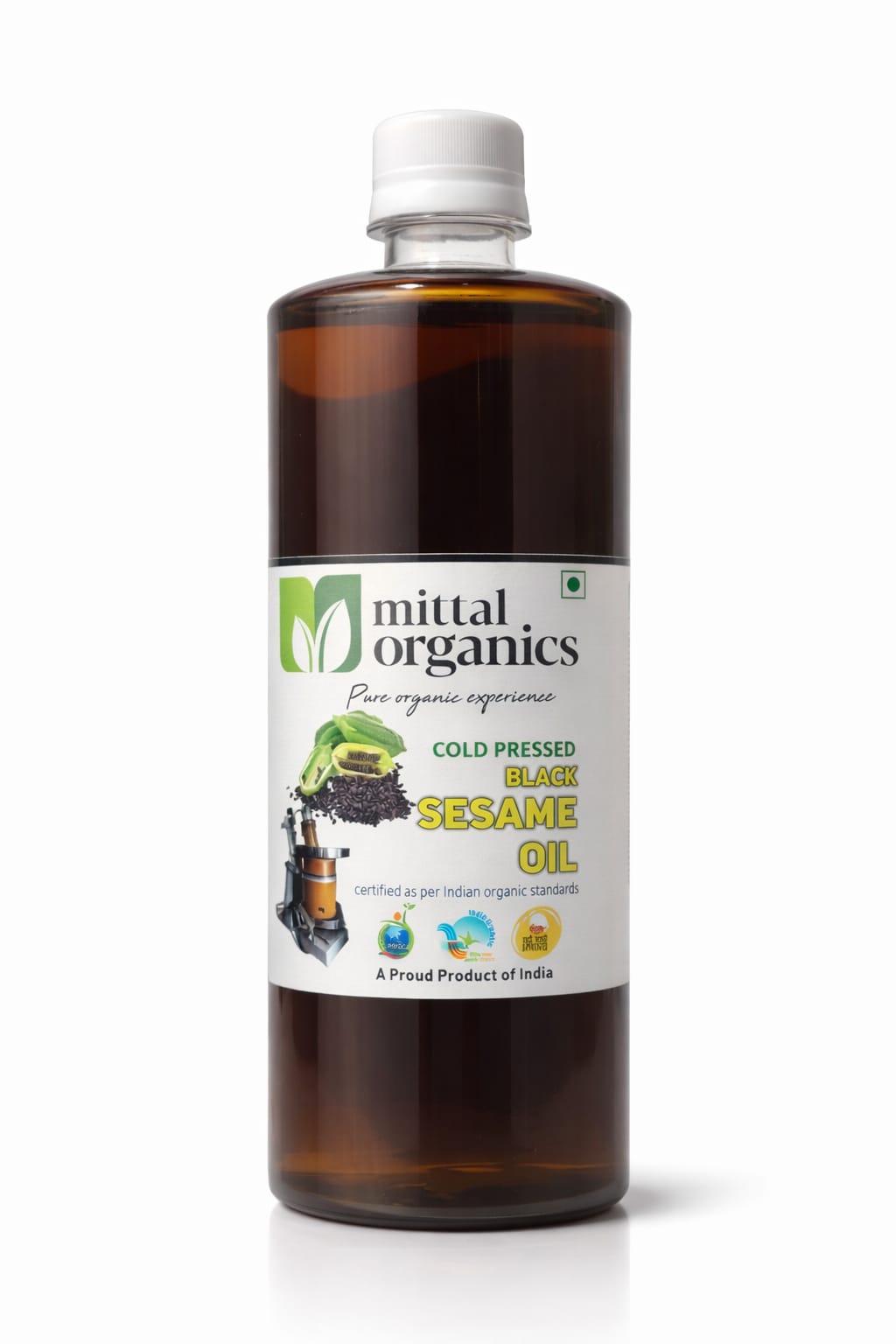 Organic Black Sesame Oil (Til) (काले तिल का तेल)