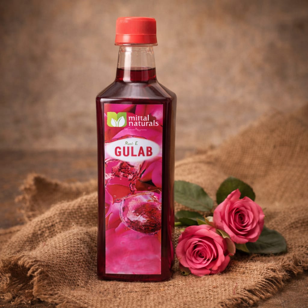 Mittal Naturals Ruh E Gulab Sharbat (गुलाब शरबत)