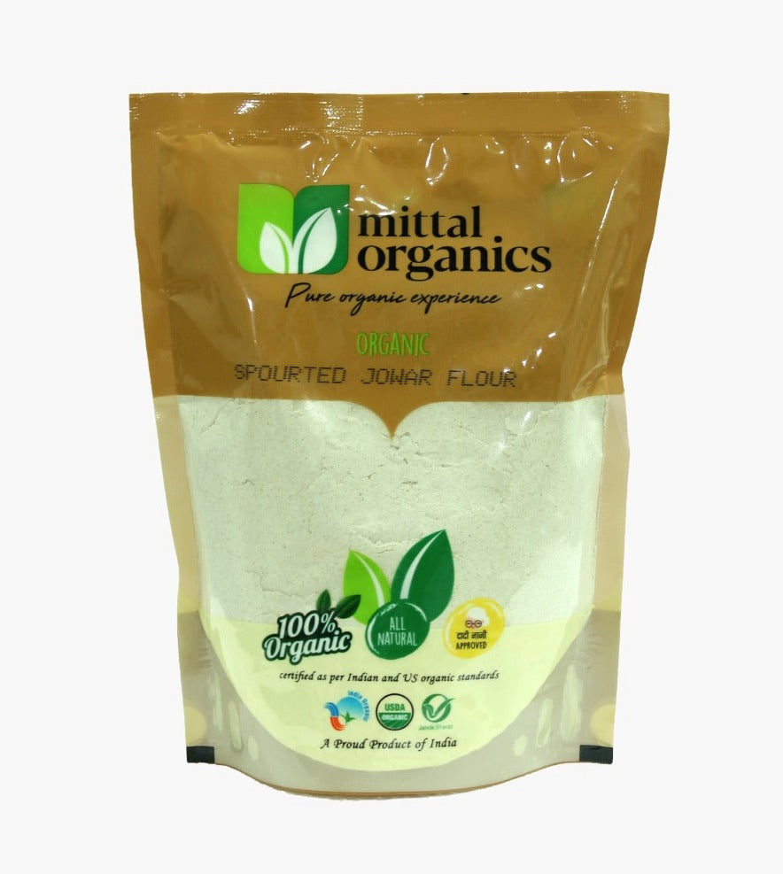 Sprouted Jowar Flour - 0.5 Kg (Pack of 2)