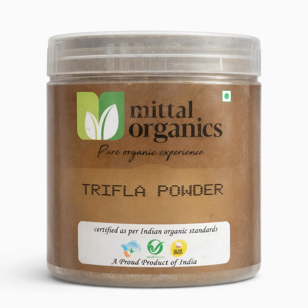 Organic Trifla Powder (त्रिफला पाउडर)