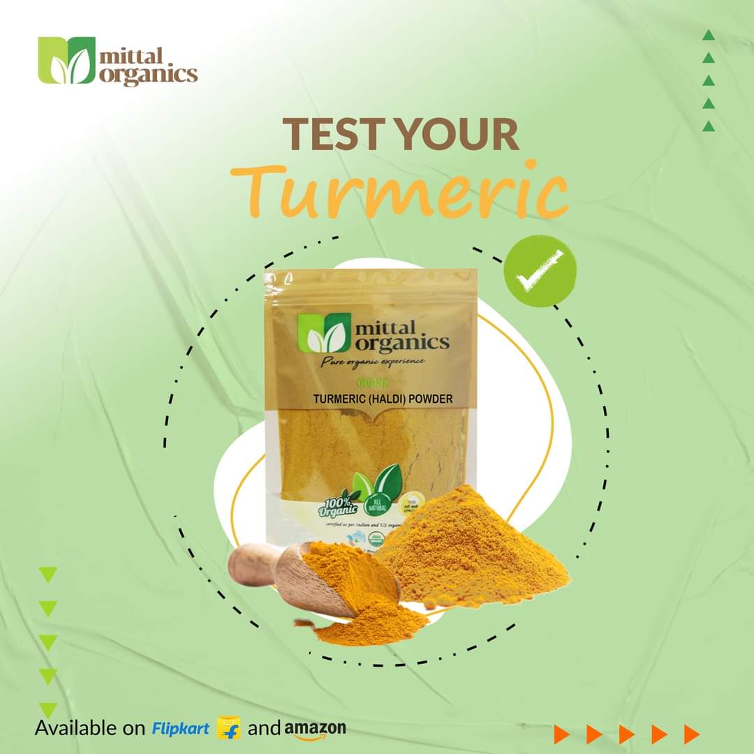 Organic Turmeric Powder (Haldi) (हल्दी पाउडर)