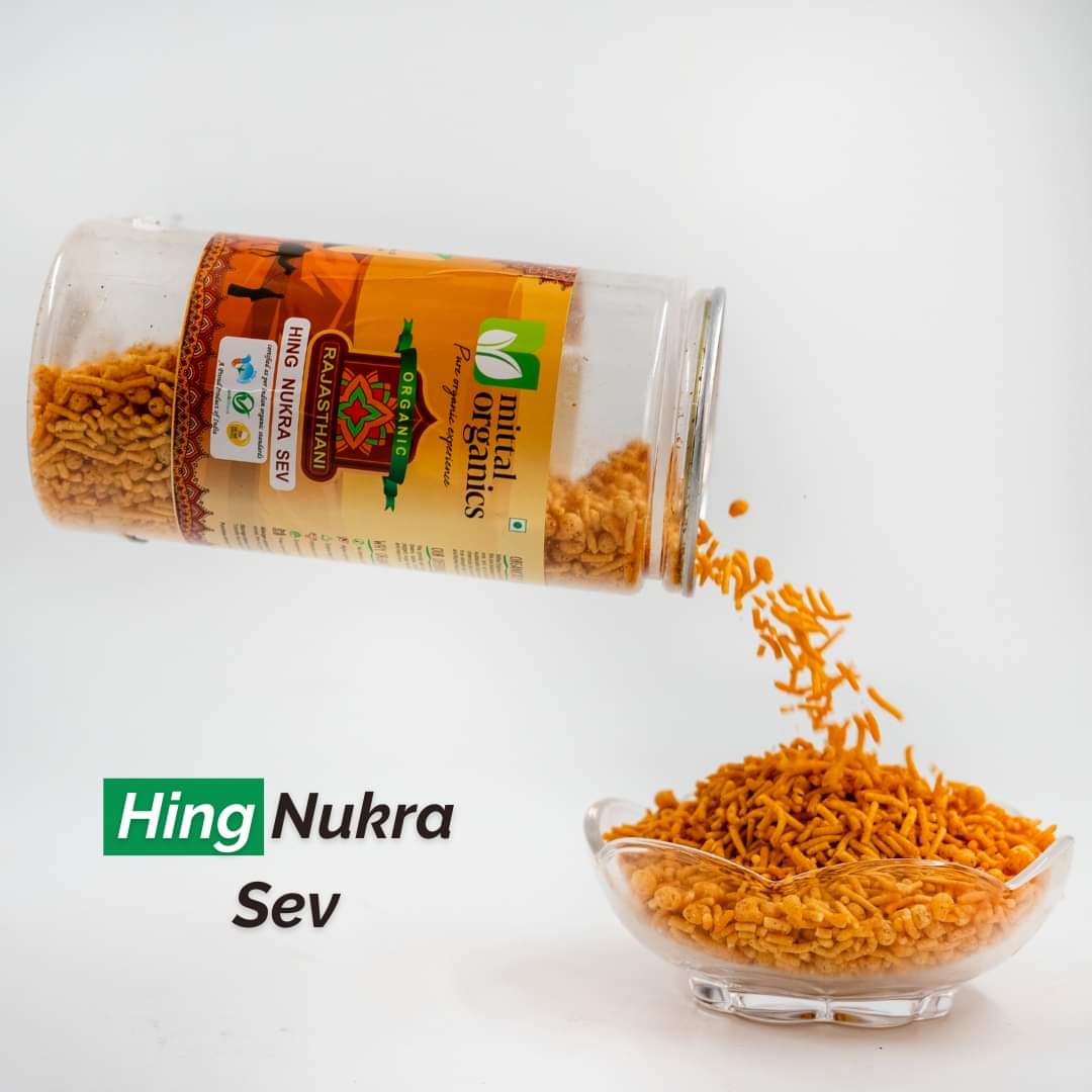 Organic Hing Nukra Sev (हींग नुकरा सेव)