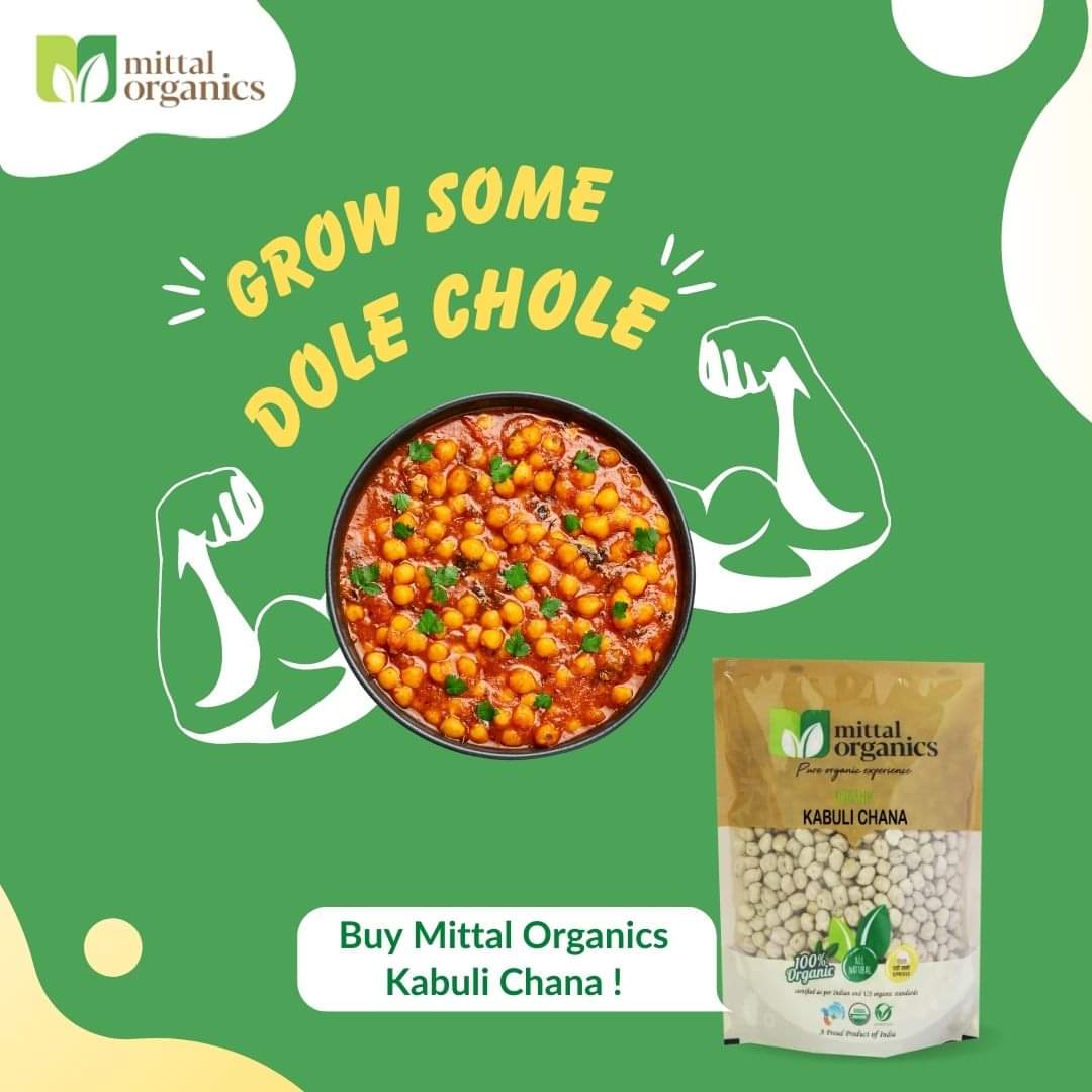 Organic Kabuli Chana (काबुली चना)