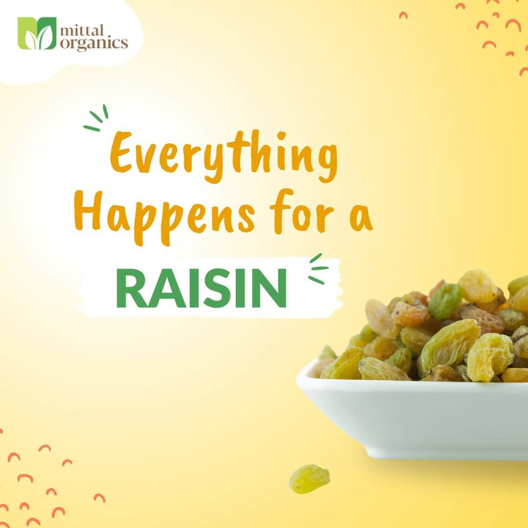 Organic Raisin (Kishmish) (किशमिश)